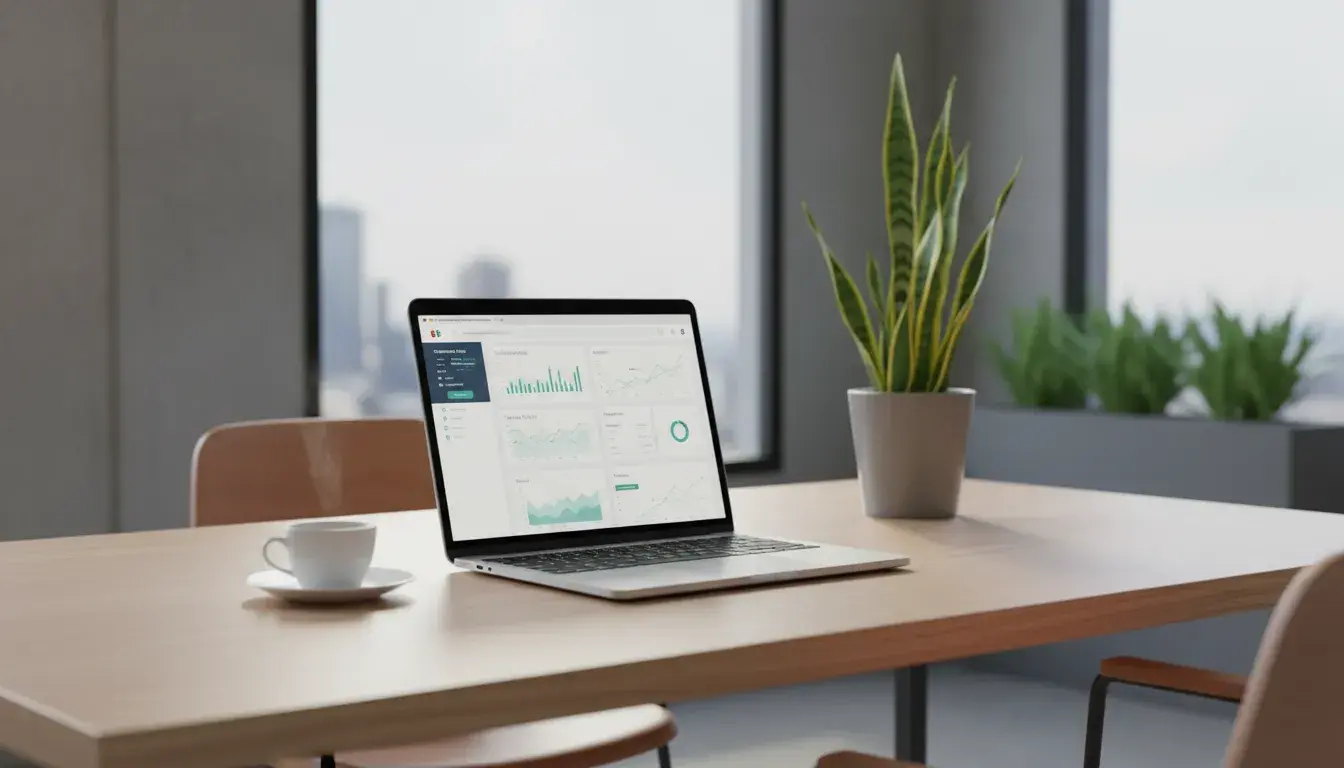 Designer reviewing conversion funnel analytics and user experience optimization metrics on multiple screens