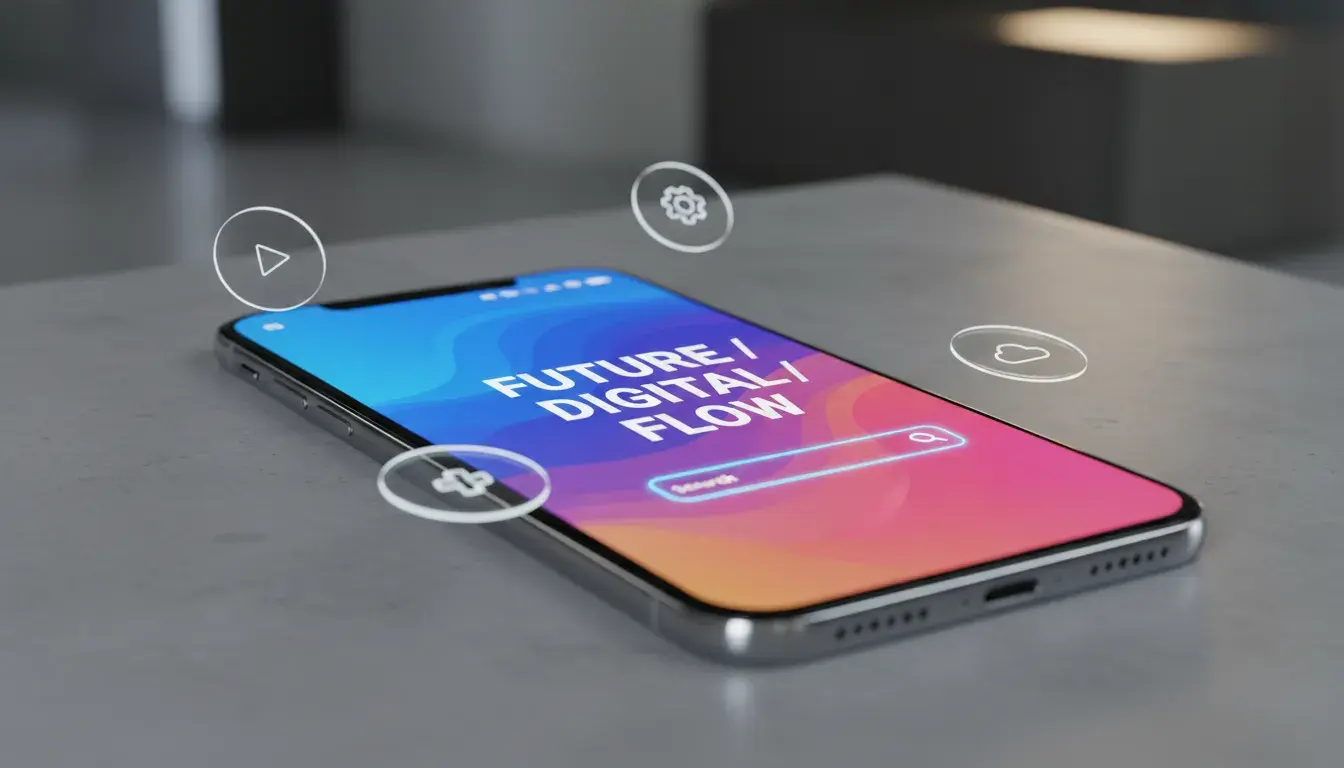 Mobile first design interface showing progressive enhancement from smartphone to tablet to desktop screen
